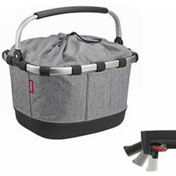 Klickfix Reisenthel Carrybag GT Cykelkurv med UniKlip, grå Kurve Bagagebærer 2022