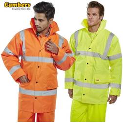 Click Beeswift High Visibility Constructor Jackets Saturn Yellow