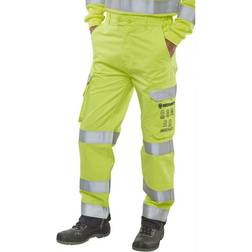 Click HIVIS YELLOW TROUSERS Saturn Yellow