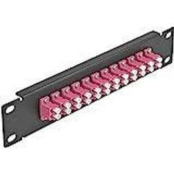 DeLock Patch-Panel LC Duplex MM X 12 1U