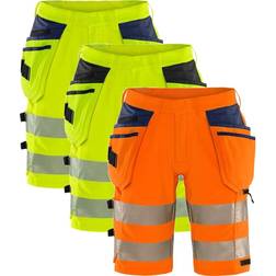 Fristads Green High Vis Stretch Håndværkershorts