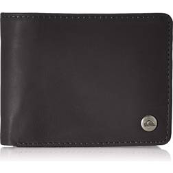 Quiksilver Trifold Leather Wallet ~ Mack 2 black