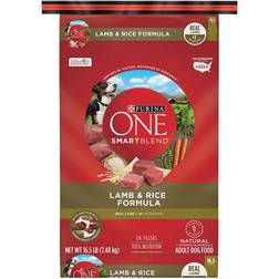 Purina ONE Smartblend Lamb & Rice Adult Dog Dry Food 7.484kg