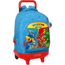 Mochila Grande Con Ruedas Compacta Extraible Superthings Rescue Force 33 x 45 x 22 cm