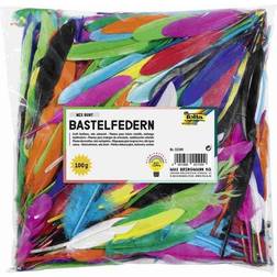 Folia Craft Feathers Mix Colorful 100g