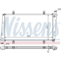 Kühler, Motorkühlung NISSENS 65551A