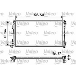 Valeo 732956 Motorkühler chrysler Voyager iv