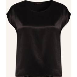 More & More T-Shirt im Materialmix