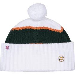 Mitchell & Ness x clot seattle supersonics white pom beanie hat ssuwhgn