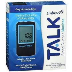 EmbraceÂ TALK Blood Glucose Monitor Meter ONLY