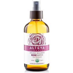 Alteya Organics Bulgarian Rose Flower Water Amber Glass 240Ml Spray