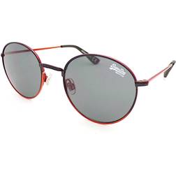 Superdry sunglasses enso matte black orange fade/ 004