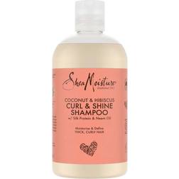 Shea Moisture Coconut & Hibiscus Curl & Shine Shampoo 379ml