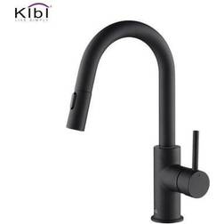 KIBI Single-Hole Pull-Down Matt Black