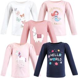 Hudson Baby Boys Long Sleeve T-shirts - Magical World