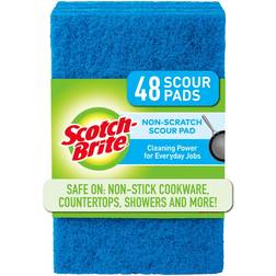 Scotch-Brite non-scratch scour pads 4 total