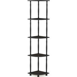 Furinno Turn-N-Tube 5 Tier Corner Book Shelf