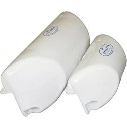 Dock Edge 1062-W-F Dolphin Bumper 8.5 x 24 White