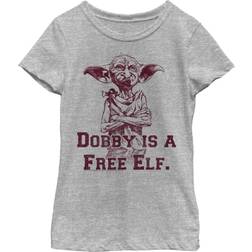 Fifth Sun Girl's harry potter dobby is free elf t-shirt