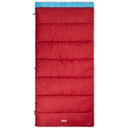 Coleman Flatlands 45F Big & Tall Sleeping Bag Red Red