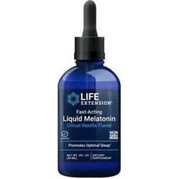 Life Extension Fast-Acting Liquid Melatonin Citrus-Vanilla 59 ml