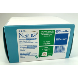 Convatec Sur-Fit Natura Stomahesive Ostomy Barrier With ½-7/8 Inch Stoma Opening