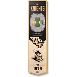 YouTheFan UCF Knights 8'' x 32'' 3D StadiumView Banner