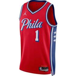 Nike NBA PHILADELPHIA 76ERS DRI-FIT STATEMENT SWINGMAN JERSEY JAMES HARDEN, UNIVERSITY ROT/HARDEN JAMES