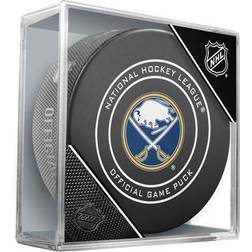 Buffalo Sabres Unsigned InGlasCo Official Game Puck