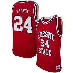 Retro Brand Men's Paul George Fresno State Bulldogs Throwback Jersey Red Red