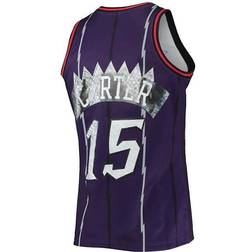 Mitchell & Ness and Toronto Raptors Vince Carter #15 75th Anniversary Jersey Purple Purple