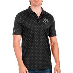 Antigua Spark Las Vegas Raiders Polo Black Multi