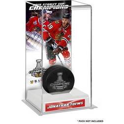 Jonathan Toews Chicago Blackhawks 2015 Stanley Cup Champions Logo Deluxe Puck Case