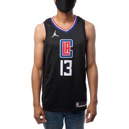 Jordan Mens Paul George Statement Swingman Jersey Mens Black/University Red/Blue