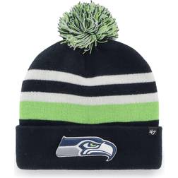 '47 Men's College Navy Seattle Seahawks State Line Cuffed Knit Hat with Pom