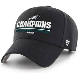 '47 Men's Black Philadelphia Eagles 2022 NFC Champions MVP Adjustable Hat