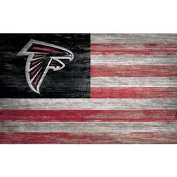 Fan Creations Football Shop Atlanta Distressed 11x19