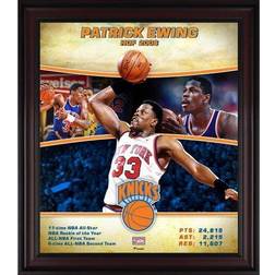 "Patrick Ewing New York Knicks Framed 15" x 17" Hardwood Classics Player Collage"