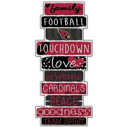 Fan Creations Football Shop Arizona Cardinals Stack 24" Sign