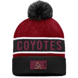 Fanatics NHL Arizona Coyotes Authentic Pro Rink Pom Knit Beanie, Men's, Red