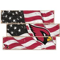 Fan Creations Arizona Cardinals 3-Plank Team