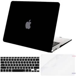 MOSISO plastic hard case with keyboard cover with screen protector for macbook air 13 models: a1369 a1466 mint