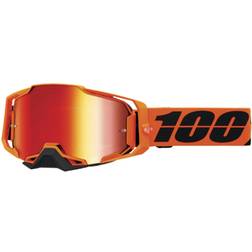 100% CW2 Mirror Red Lens Armega Goggles