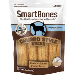 SmartBones Churro-Style Sticks With Peanut Butter Dog Treats, Count