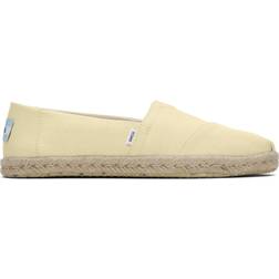 Toms Damen Alpargata-Seil Flacher Slipper, Helles Zitronengelb, 36.5