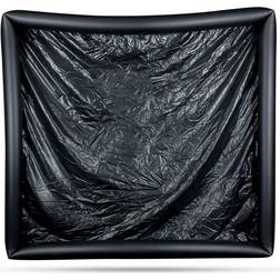 Easytoys Vinyl Sheet With Inflatable Edges Black