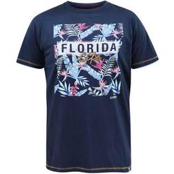 Duke Prestwick D555 Kingsize Florida Floral T-Shirt