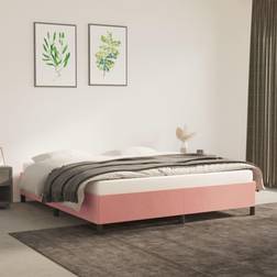 vidaXL pink Sengeramme