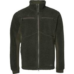 Chevalier Root Wool Pile Jacket Men Midnight Pine