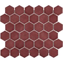 Merola Tile Tribeca 2" Porcelain Honeycomb Mosaic Wall & Tile Porcelain 2.02 H 2.02 W 0.27 D